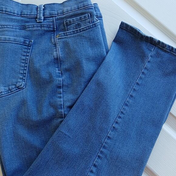 Gloria Vanderbilt Denim - Gloria Vanderbilt Amanda Classic Jeans 16 Short blue stretch denim pants tapered